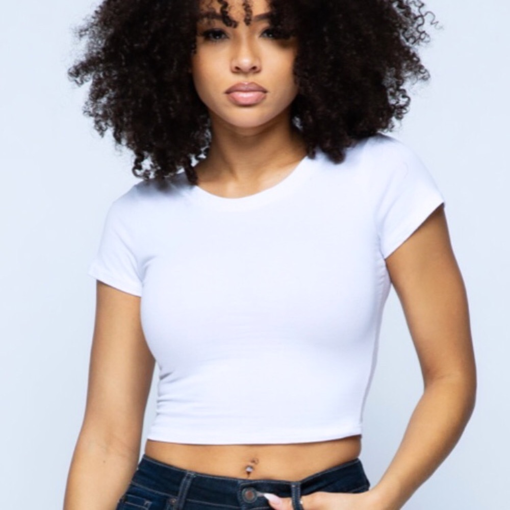 Donna Crop Top -White